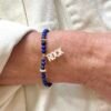 BRACELET ROCK LAPIS PORTE