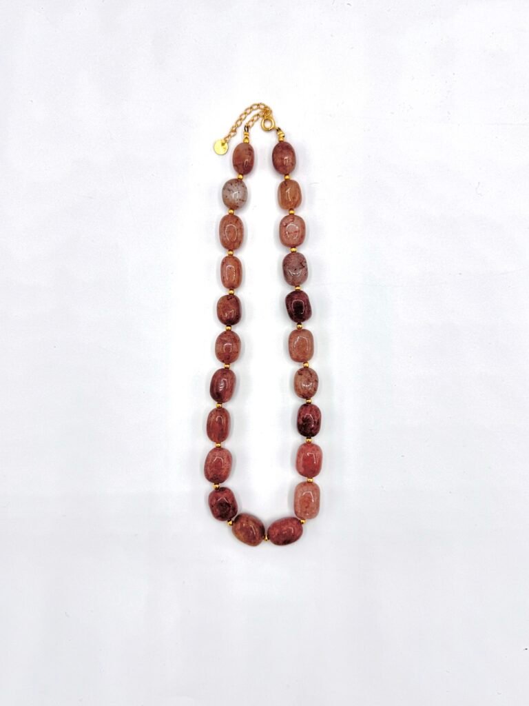 Collier LORENZO Rose